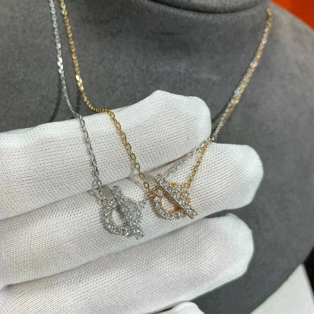 [Elowen jewelsry ]ECHAPEE NECKLACE DIAMOND