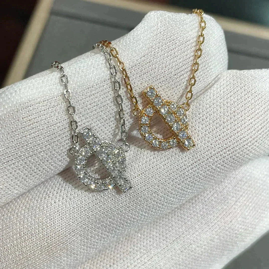 [Elowen jewelsry ]ECHAPEE NECKLACE DIAMOND