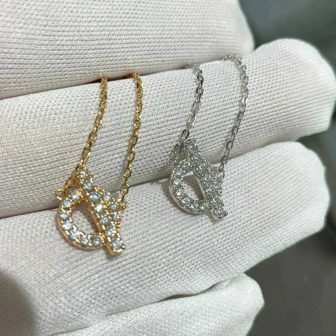 [Elowen jewelsry ]ECHAPEE NECKLACE DIAMOND
