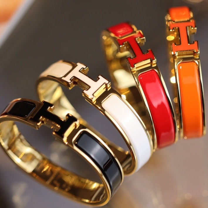 [Elowen jewelsry ]H BRACELET 12MM GOLD