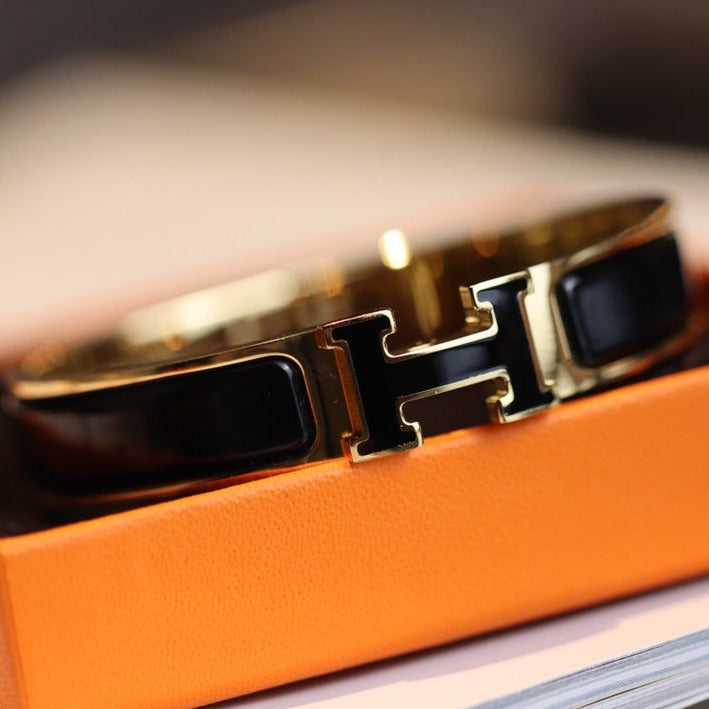 [Elowen jewelsry ]H BRACELET 12MM GOLD
