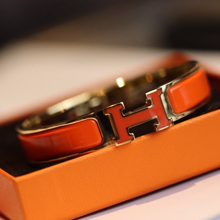 [Elowen jewelsry ]H BRACELET 12MM GOLD