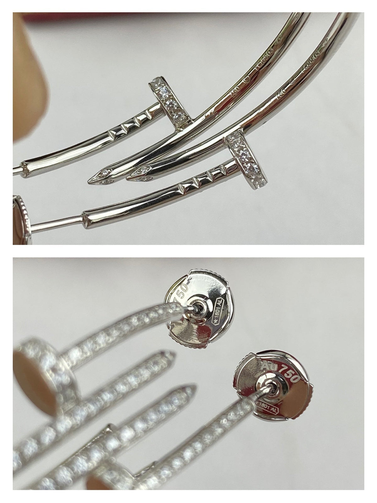 [Elowen jewelsry ]JUSTE イヤリング フルダイヤモンド 1.8mm