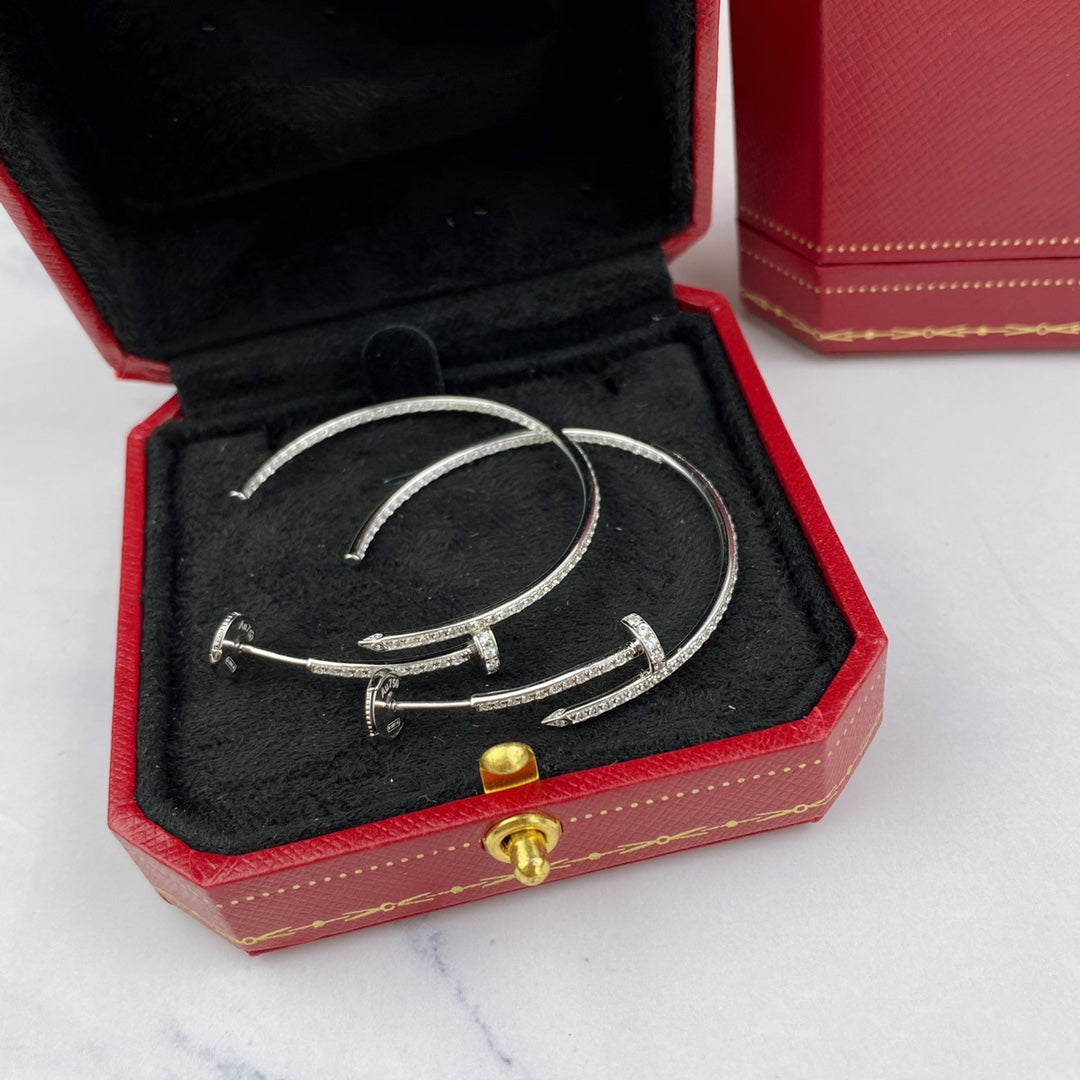 [Elowen jewelsry ]JUSTE イヤリング フルダイヤモンド 1.8mm