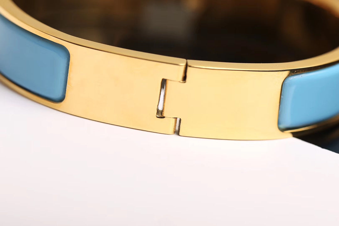 [Elowen Schmuck] H CLOUD BLAUES ARMBAND GOLD DIAMANT