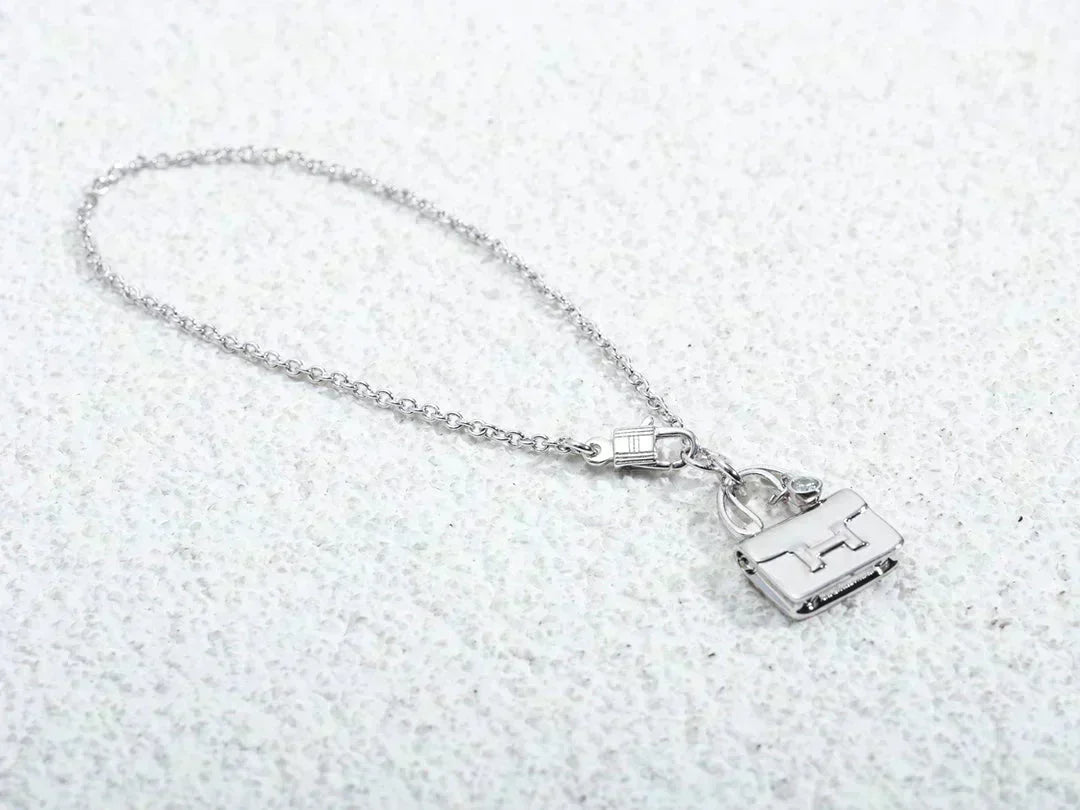 [Elowen jewelsry ]AMULETT-ANHÄNGER SILBERHALSKETTE
