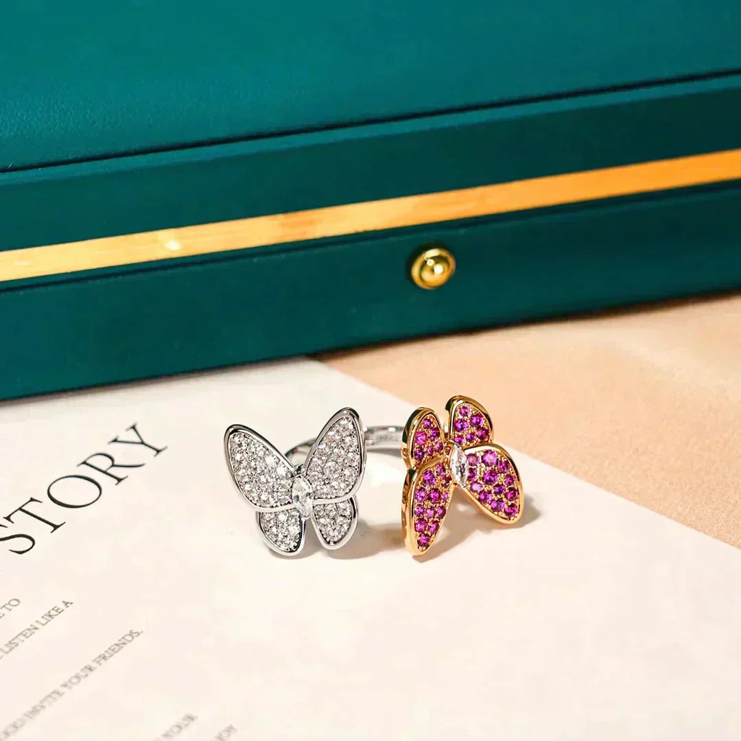 {
  "Elowen jewelsry": "Elowen ジュエリー",
  "TWIN BUTTERFLY DIAMOND RING": "ツインバタフライ ダイヤモンドリング"
}
