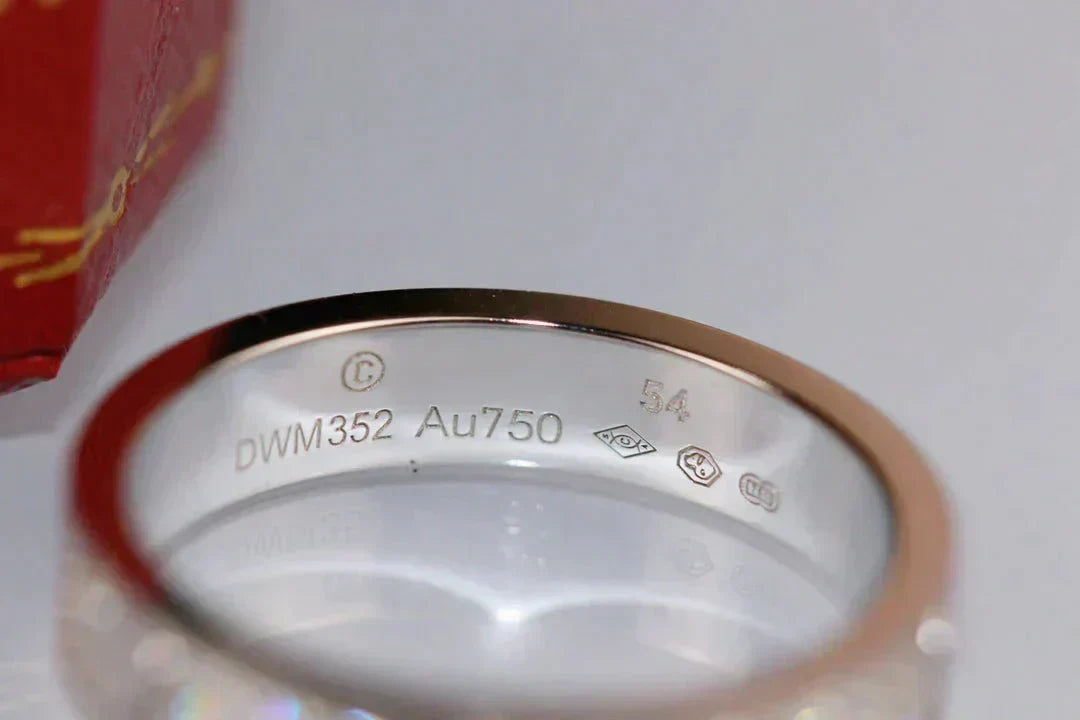 [Elowen jewelsry ]LOVE RING 3.6MM DIAMOND PAVED