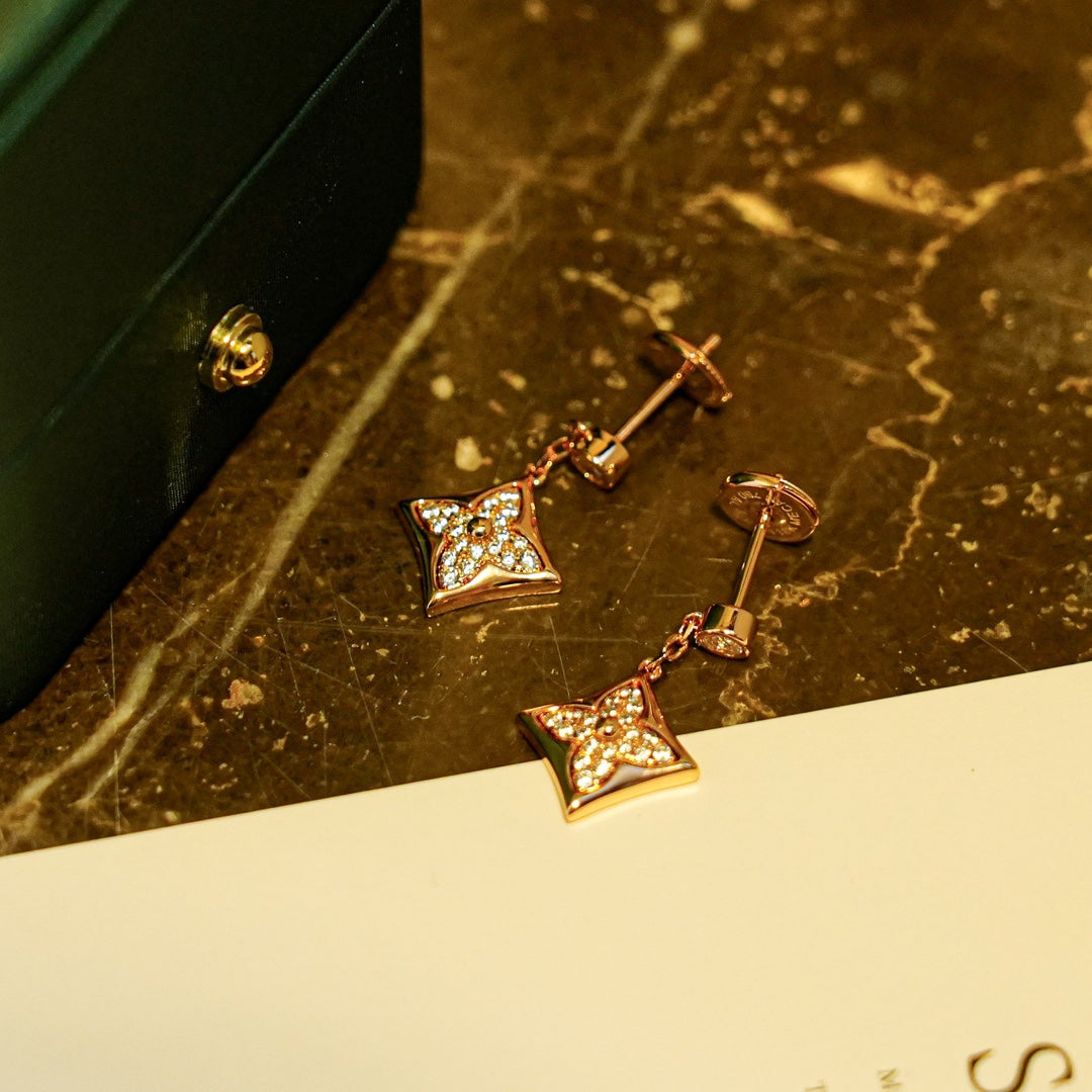 [Elowen jewelsry ]STERN-DIAMANT-OHRRINGE GOLD