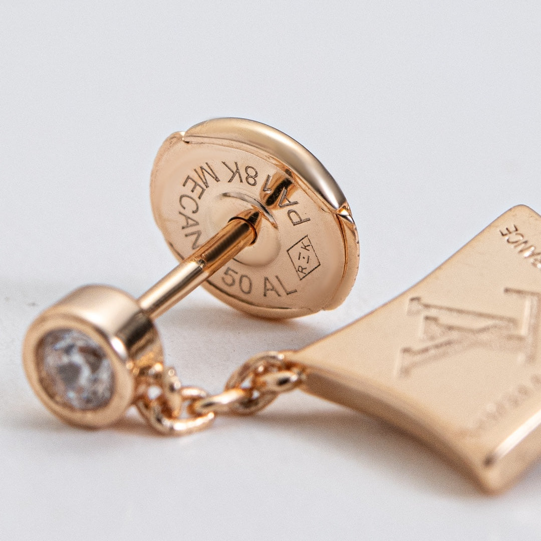 [Elowen jewelsry ]STERN-DIAMANT-OHRRINGE GOLD