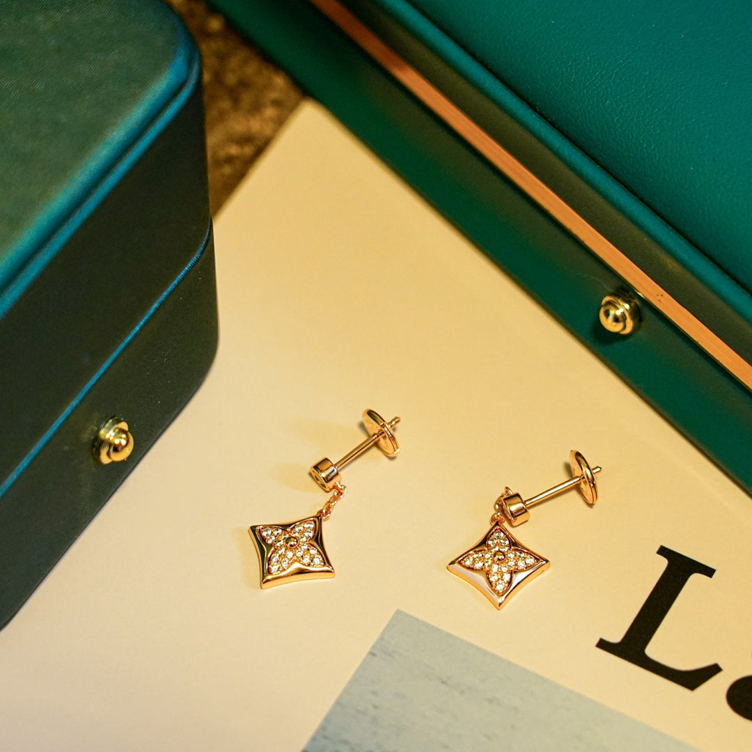 [Elowen jewelsry ]STERN-DIAMANT-OHRRINGE GOLD