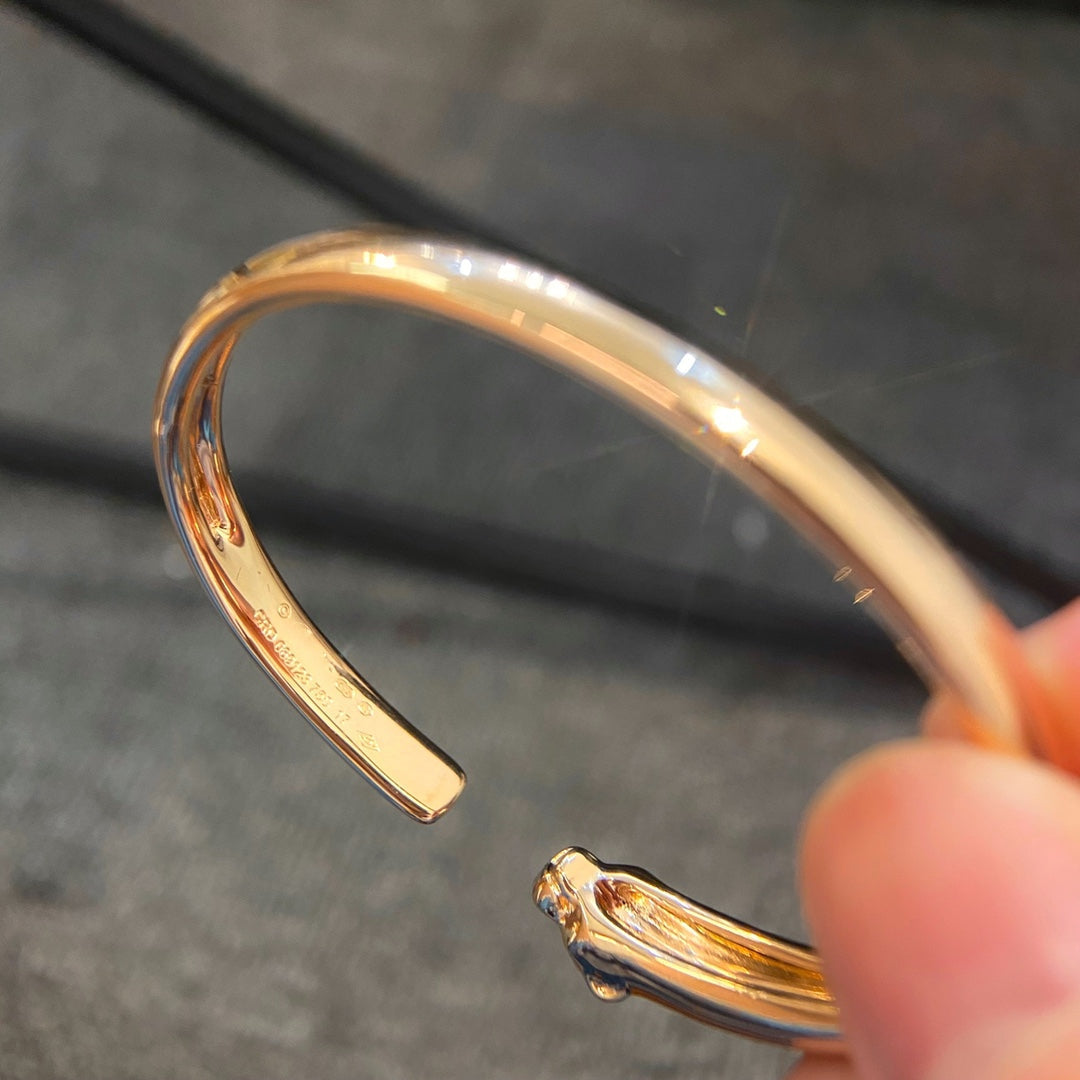 [Elowen jewelsry ]PANTHERE GOLD OPEN BRACELET