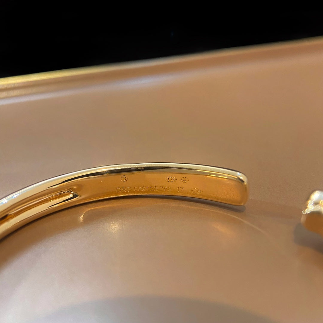 [Elowen jewelsry ]PANTHERE GOLD OPEN BRACELET