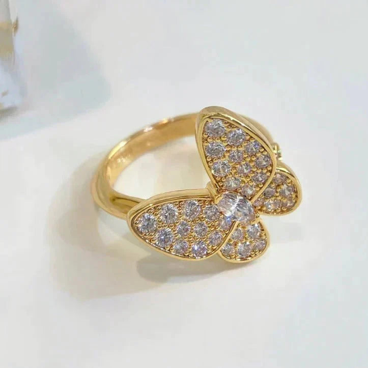 [Elowen jewelsry ]BUTTERFLY DIAMOND RING