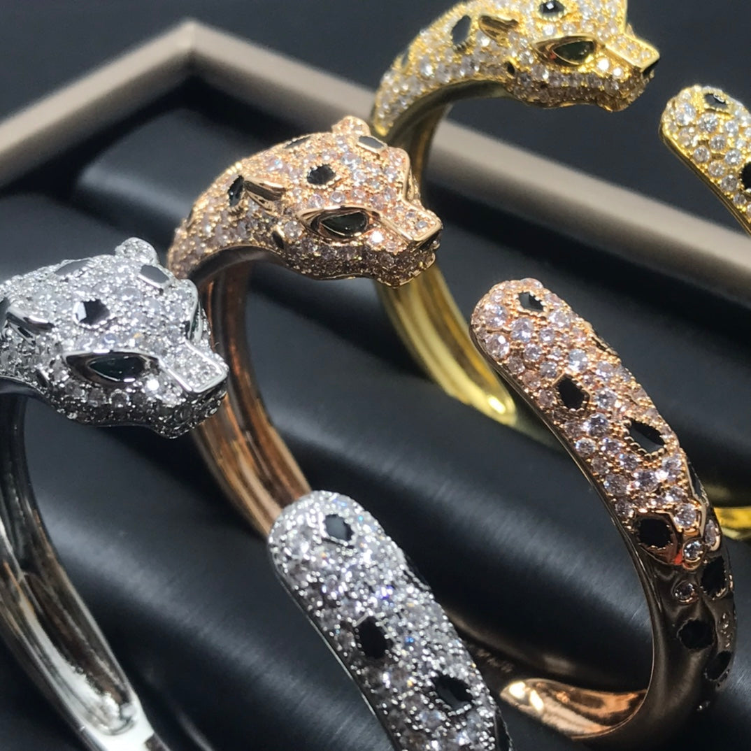 [Elowen jewelsry ]PANTHERE BIG BRACELET DIAMONDS