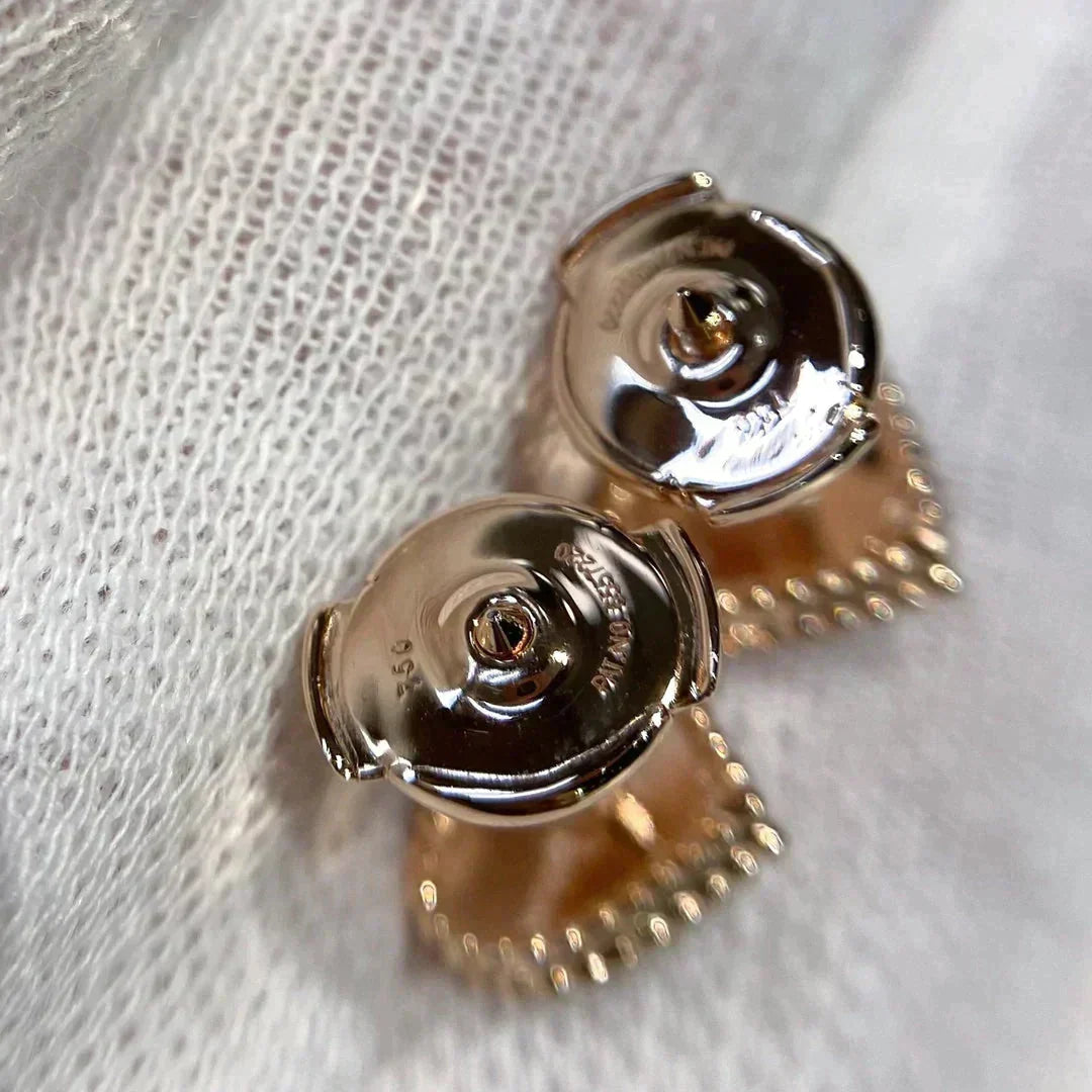 [Elowen jewelsry ]HEART CARNELIAN STUD EARRINGS