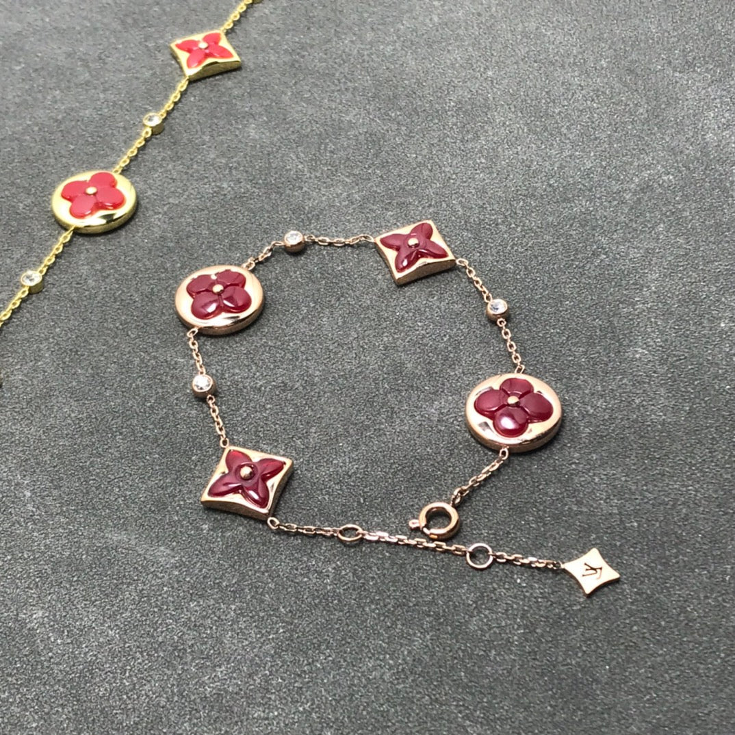 [Elowen jewelsry ]STAR AND SUN CARNELIAN 4 MOTIFS 3 DIAMONDS