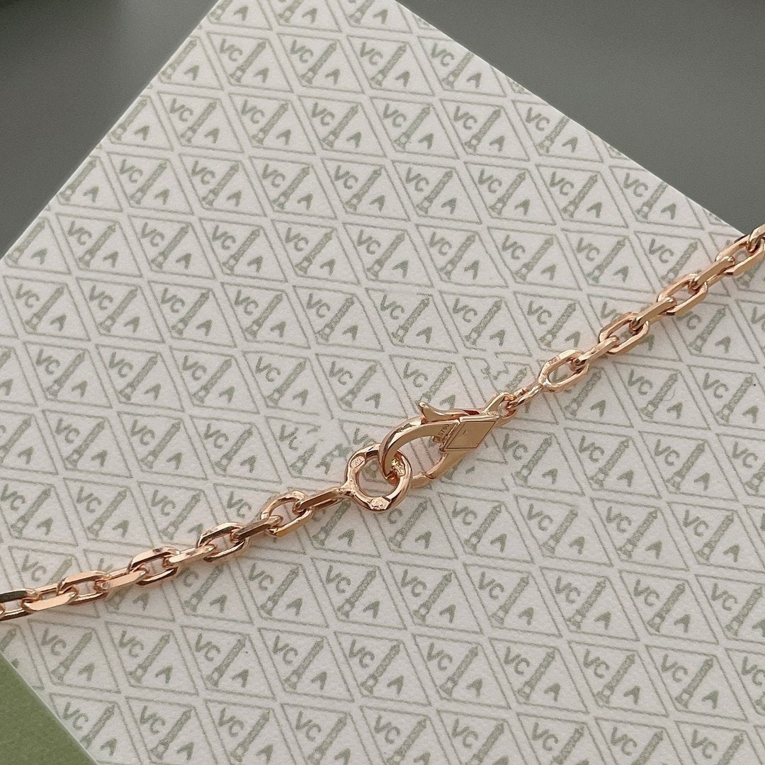 [Elowen Schmuck] LUCKY SPRING HALSKETTE MIT 15 MOTIVEN IN ROSEGOLD
