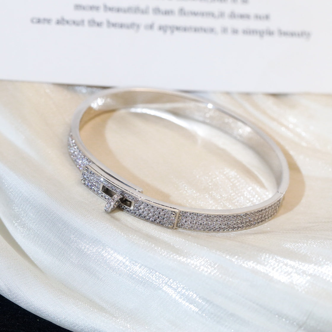 [Elowen jewelry] ケリー ブレスレット ダイヤモンドパヴェ