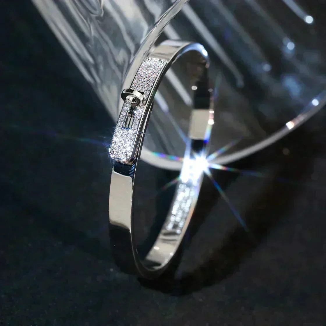 [Elowen Schmuck] KELLY SILBER-DIAMANTARMBAND
