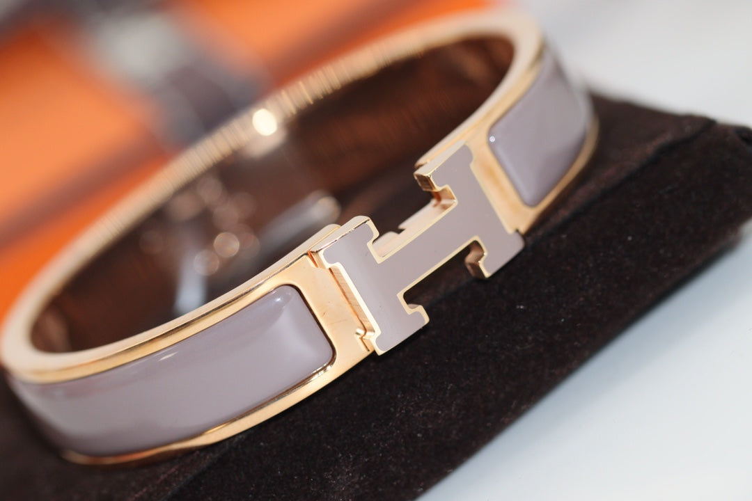 [Elowen jewelsry ]H BRACELET 12MM BROWN