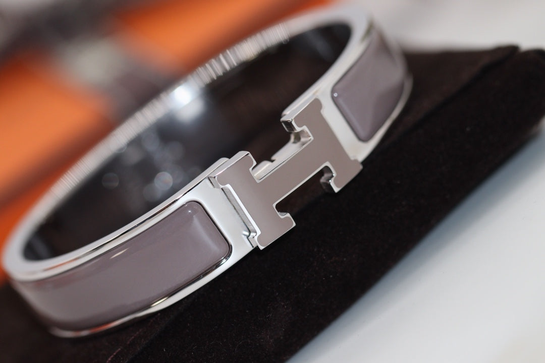 [Elowen jewelsry ]H BRACELET 12MM BROWN