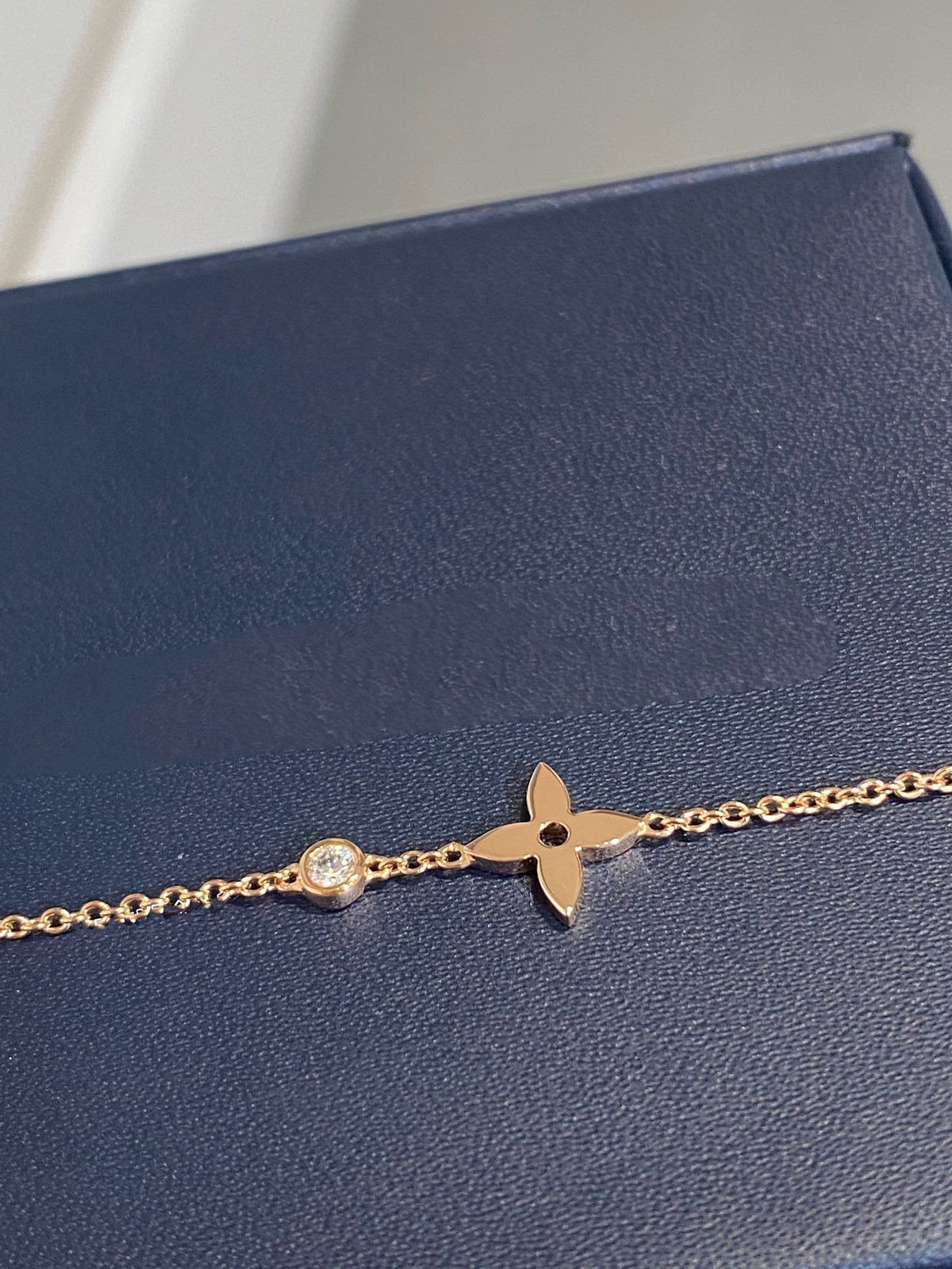 [Elowen jewelsry ]スター ダイヤモンド ピンクゴールド ブレスレット