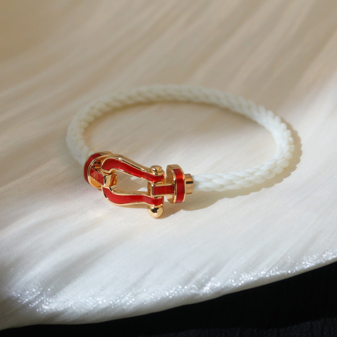 [Elowen jewelsry ]FORCE 10 WHITE TEXTILE DIAMOND PAVED
