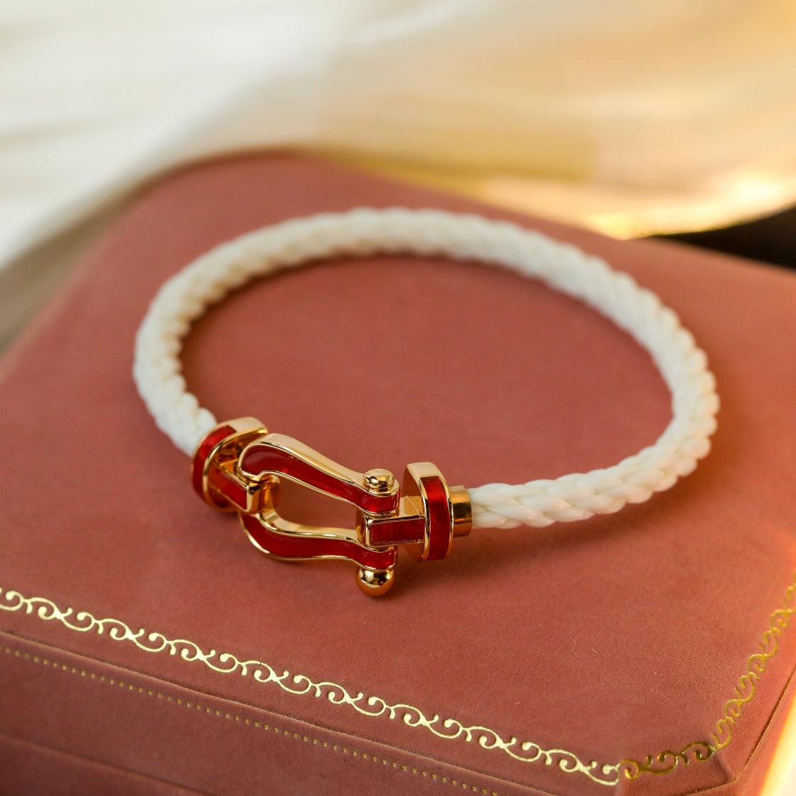 [Elowen jewelsry ]FORCE 10 WHITE TEXTILE DIAMOND PAVED