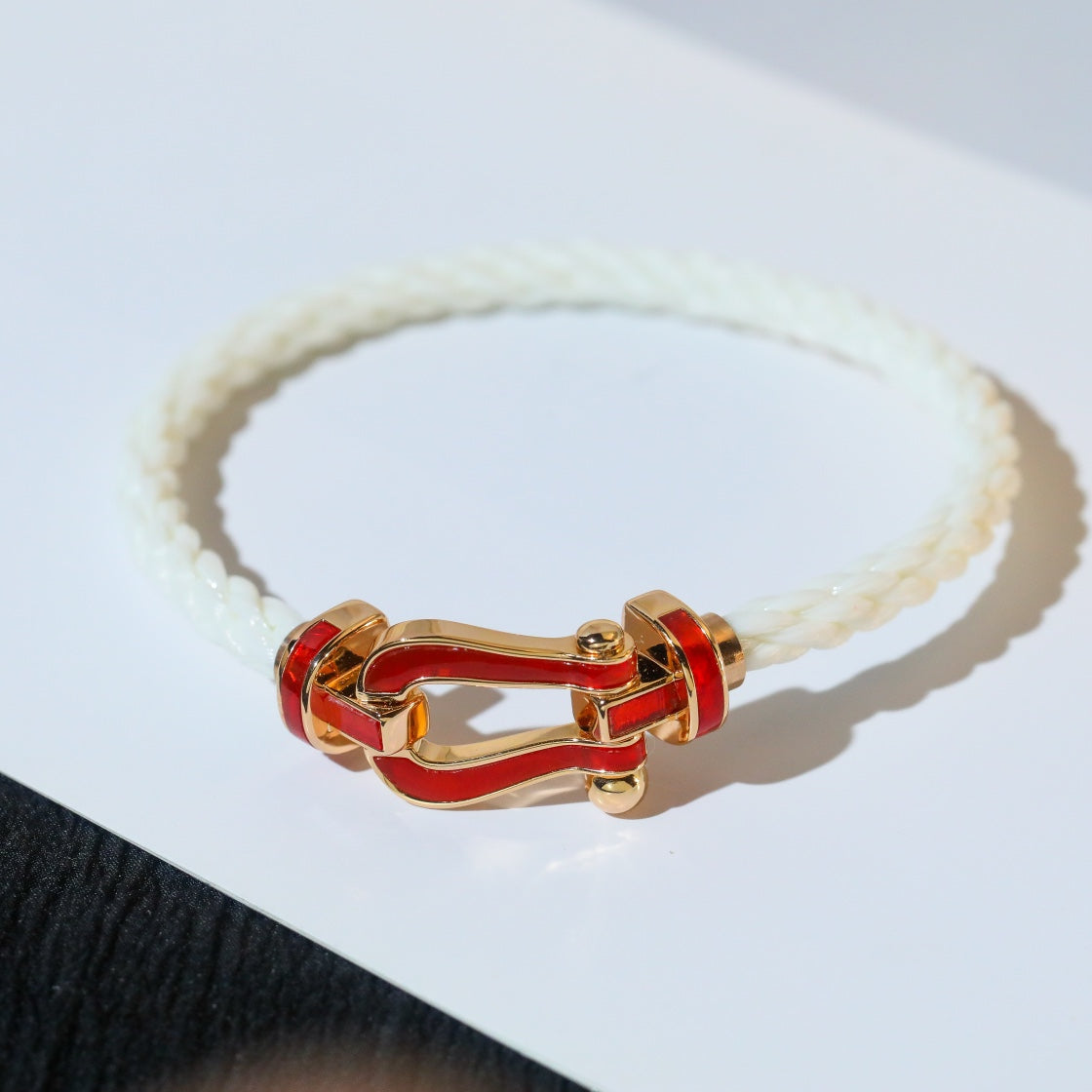 [Elowen jewelsry ]FORCE 10 WHITE TEXTILE DIAMOND PAVED