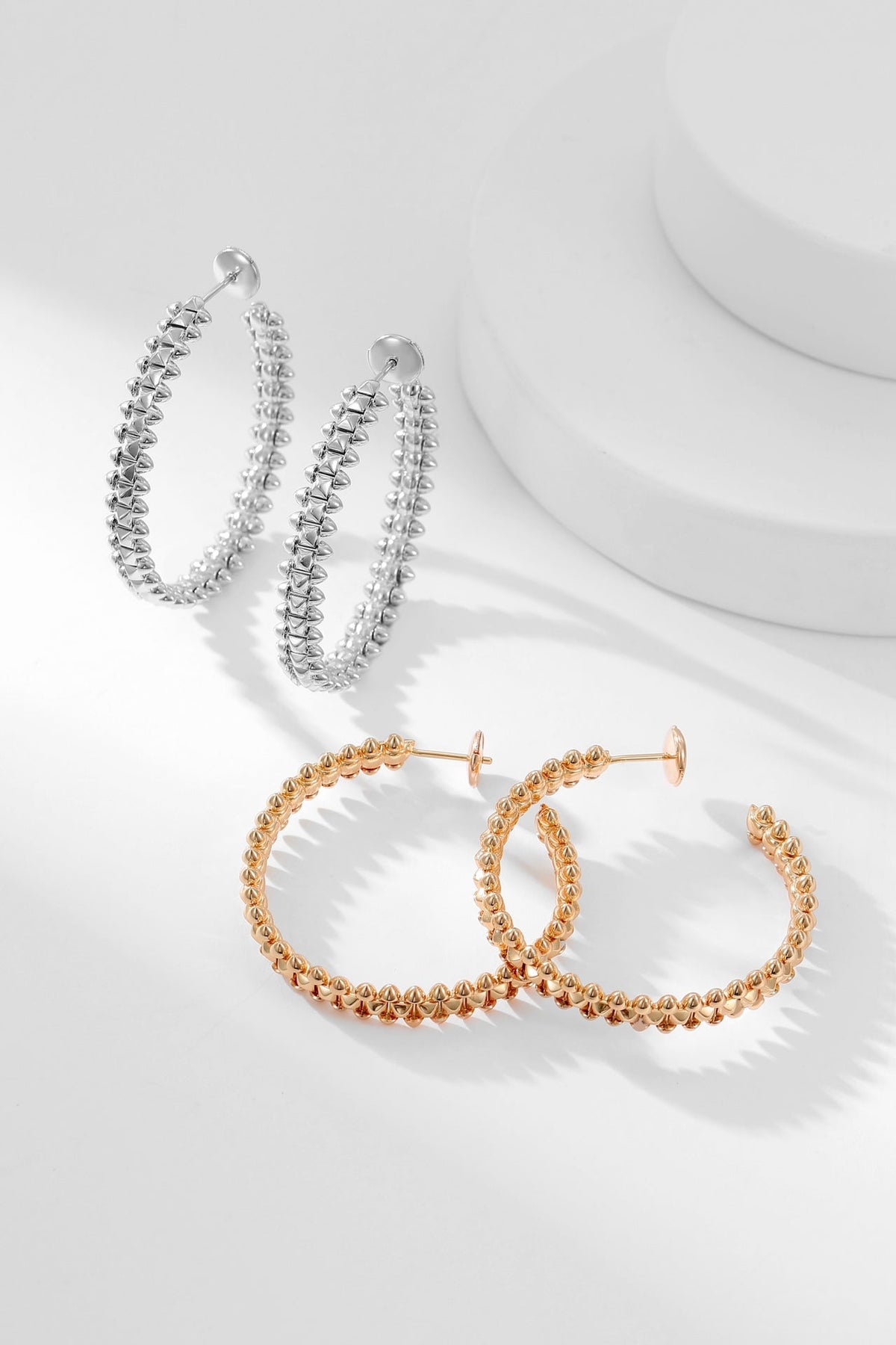 [Elowenジュエリー] CLASH フープピアス
