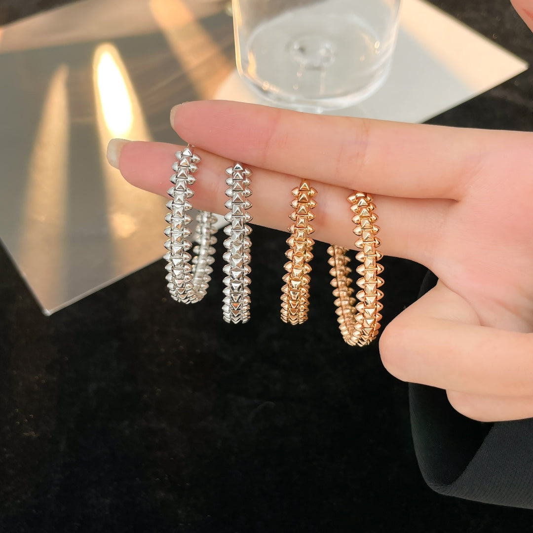 [Elowenジュエリー] CLASH フープピアス