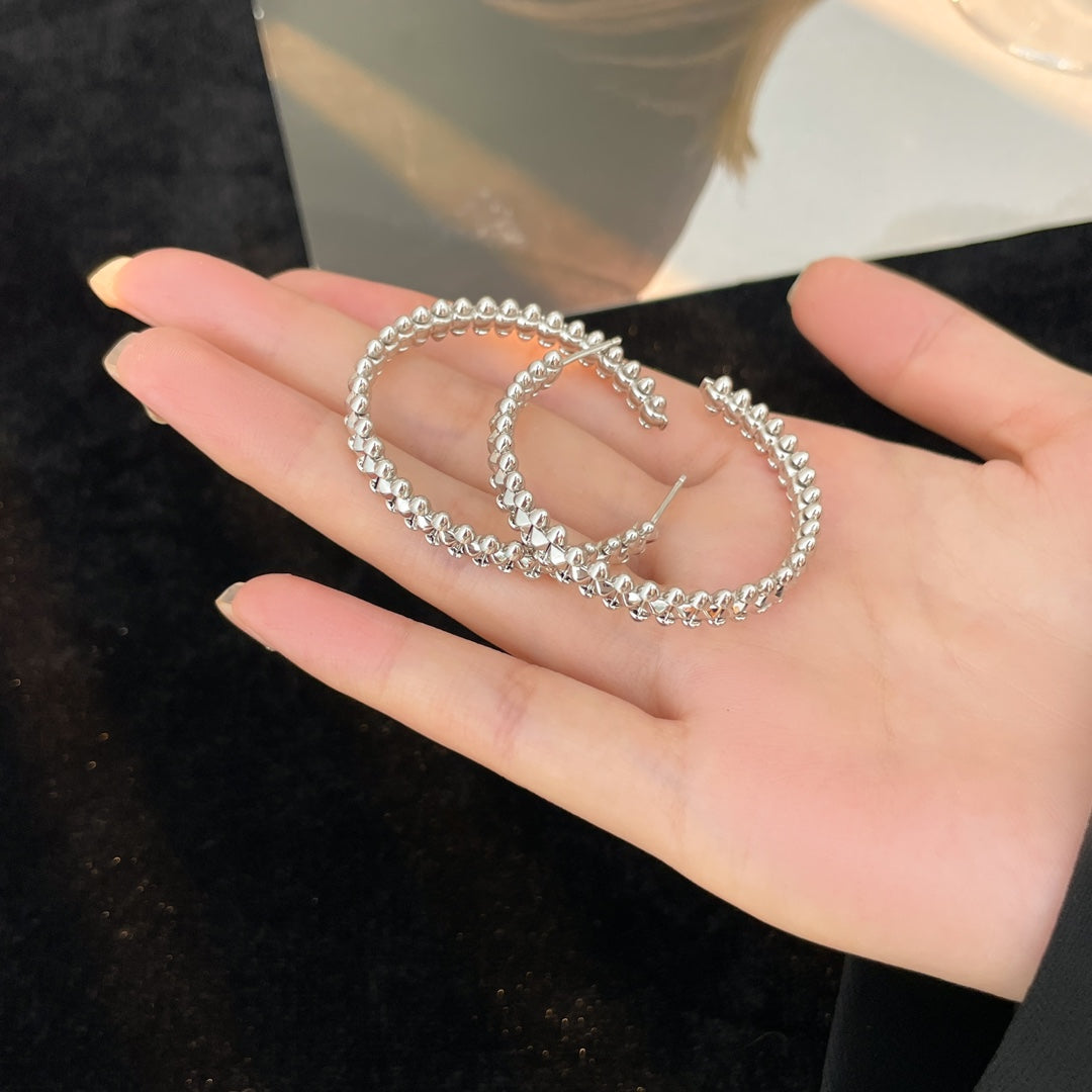 [Elowenジュエリー] CLASH フープピアス
