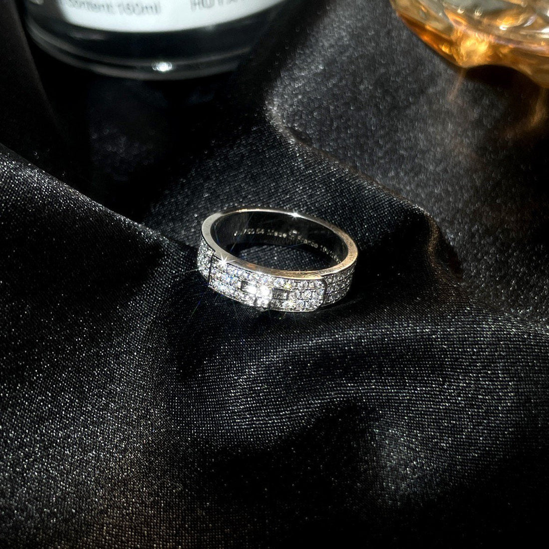 [Elowen jewelsry ]KELLY SILVER DIAMOND RING
