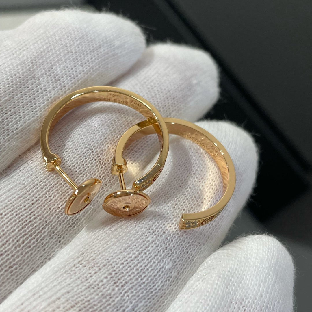 {
  "Elowen jewelsry": "エローウェン・ジュエリー",
  "LOVE DIAMOND PINK GOLD HOOP EARRINGS": "ラブ ダイヤモンド ピンクゴールド フープピアス"
}