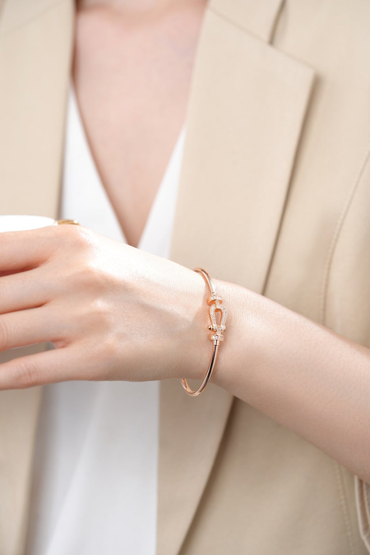 [Elowen jewelsry ]FORCE 10 MOYEN DIAMOND BRACELET