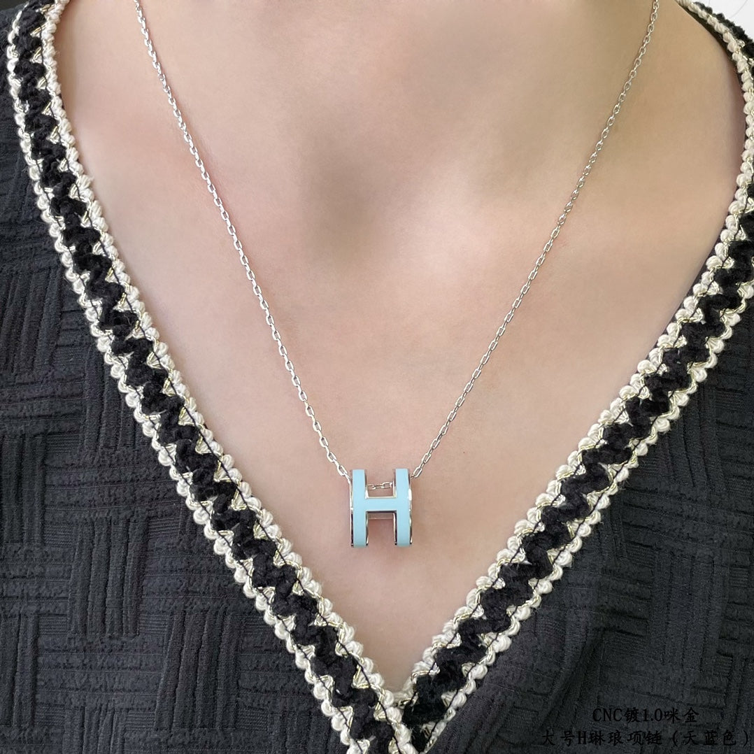 [Elowen Schmuck] POP H HIMMELBLAUE HALSKETTE