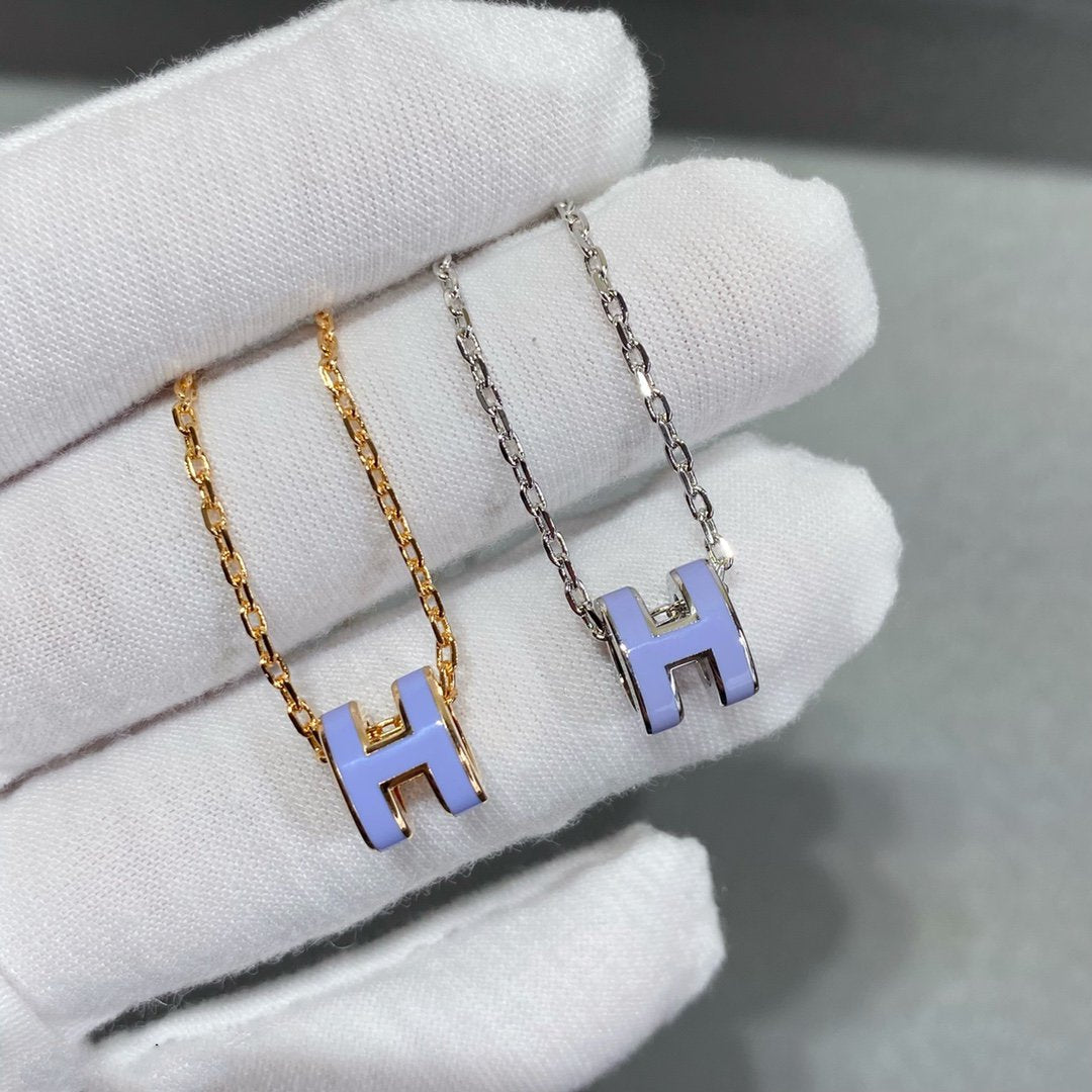 [Elowen jewelsry ]MINI POP H NECKLACE