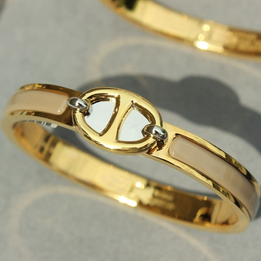 [Elowen jewelsry ]CLIC CHAINE GOLD BRACELET