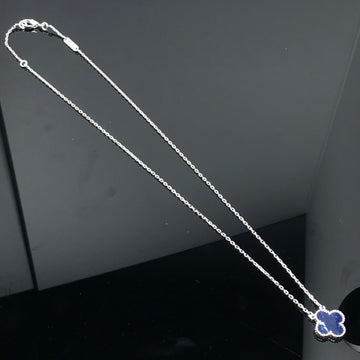 [Elowen jewelsry ]CLOVER PIETERSITE SILVER LONG NECKLACE