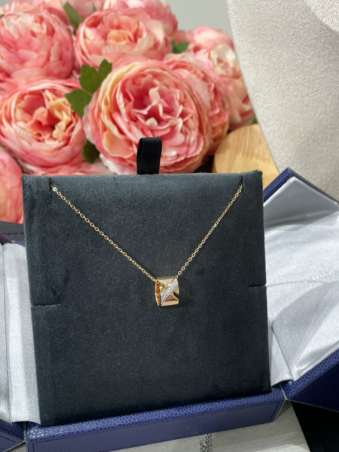[Elowen jewelsry ]LIENS EVIDENCE DIAMOND NECKLACE