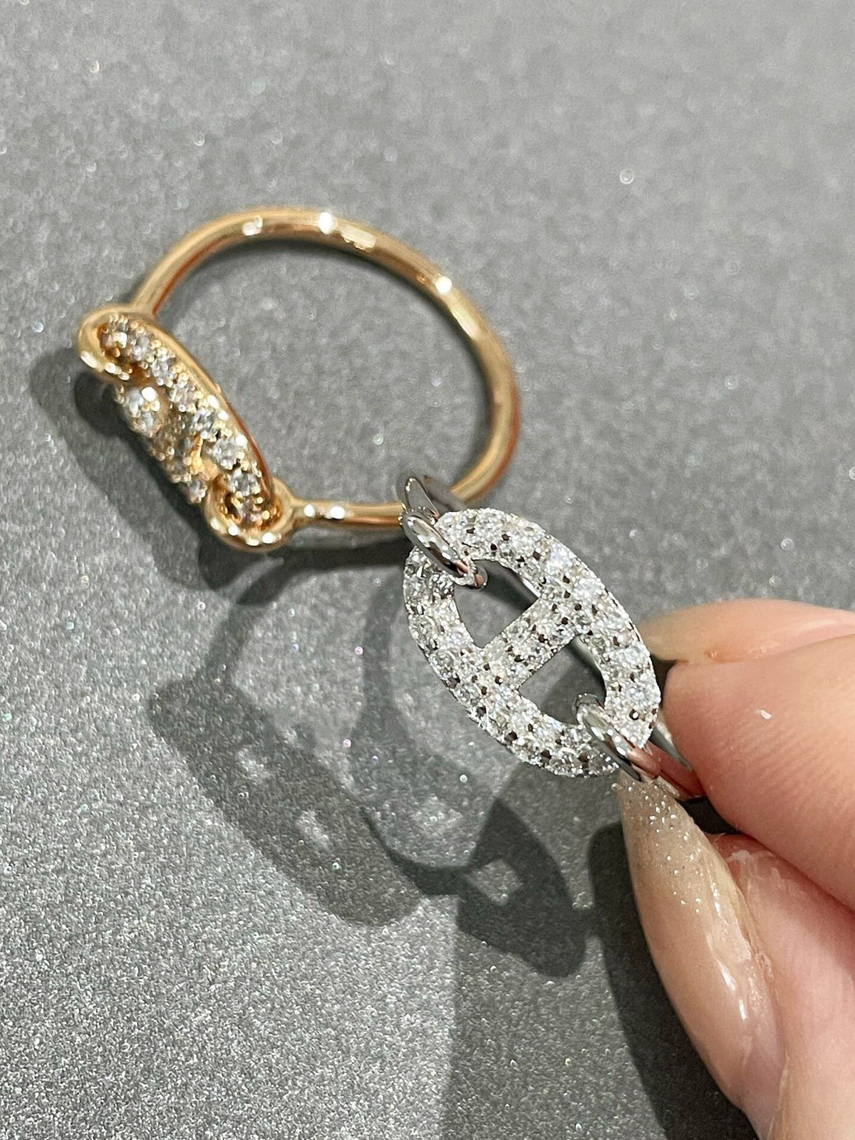 {
  "Elowen jewelsry": "Elowen ジュエリー",
  "RONDE SMALL DIAMOND RING": "ロンデ スモール ダイヤモンドリング"
}