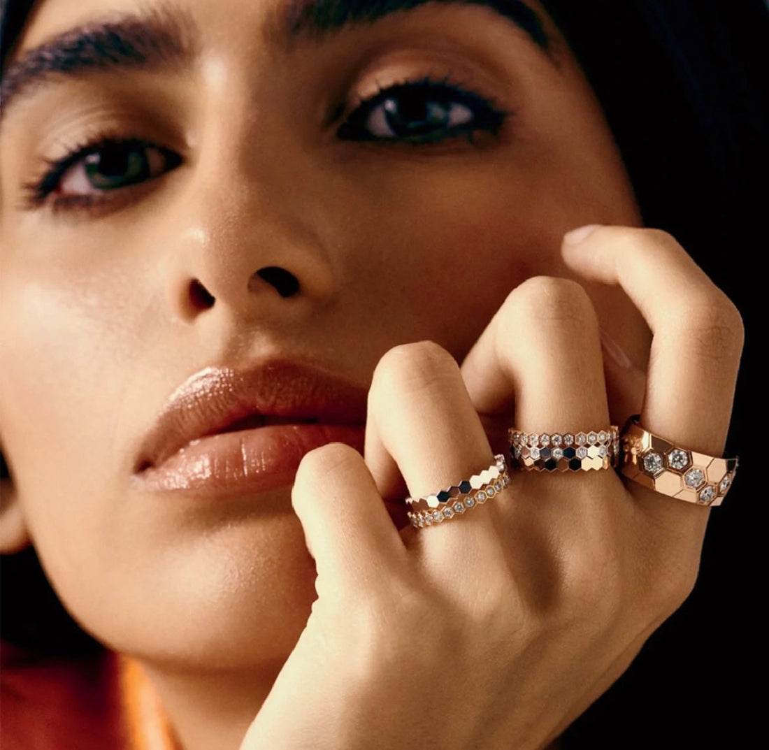[Elowen jewelsry ]BEE LOVE DIAMOND LARGE RING