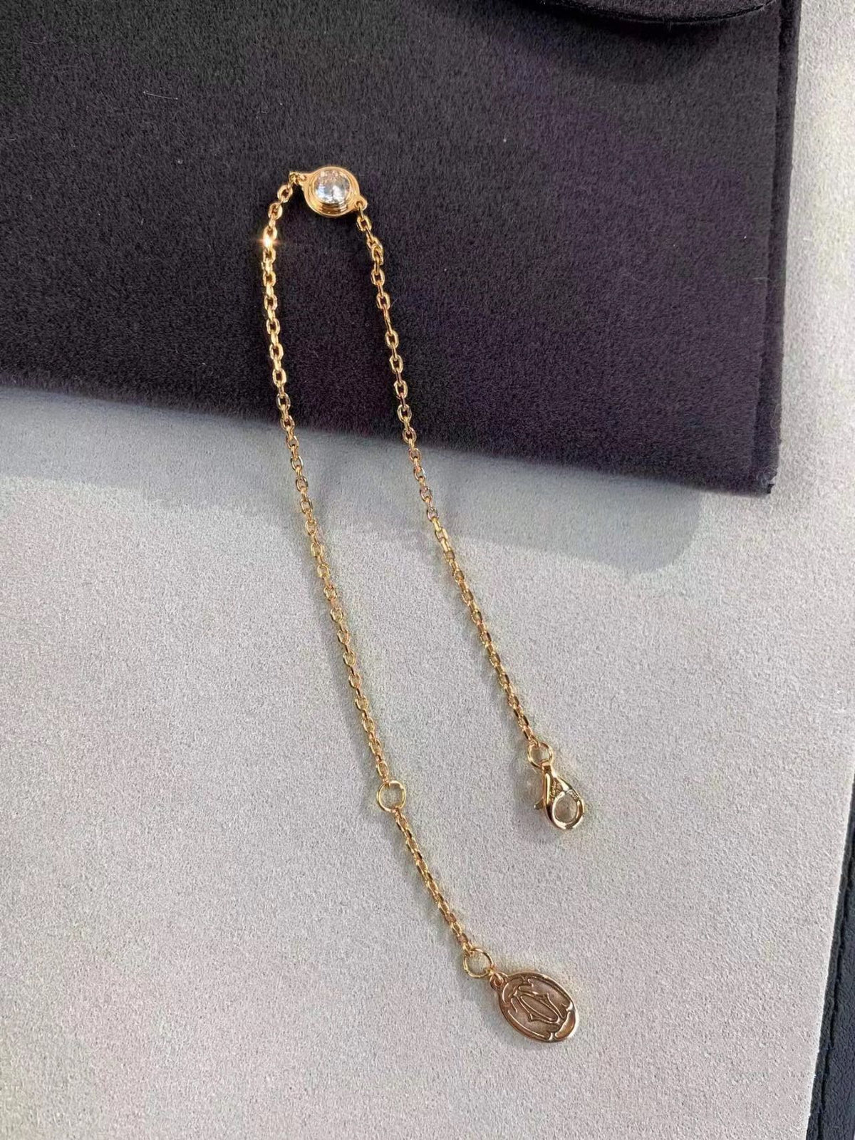 [Elowen jewelsry ]DAMOUR DIAMOND LINK BRACELET