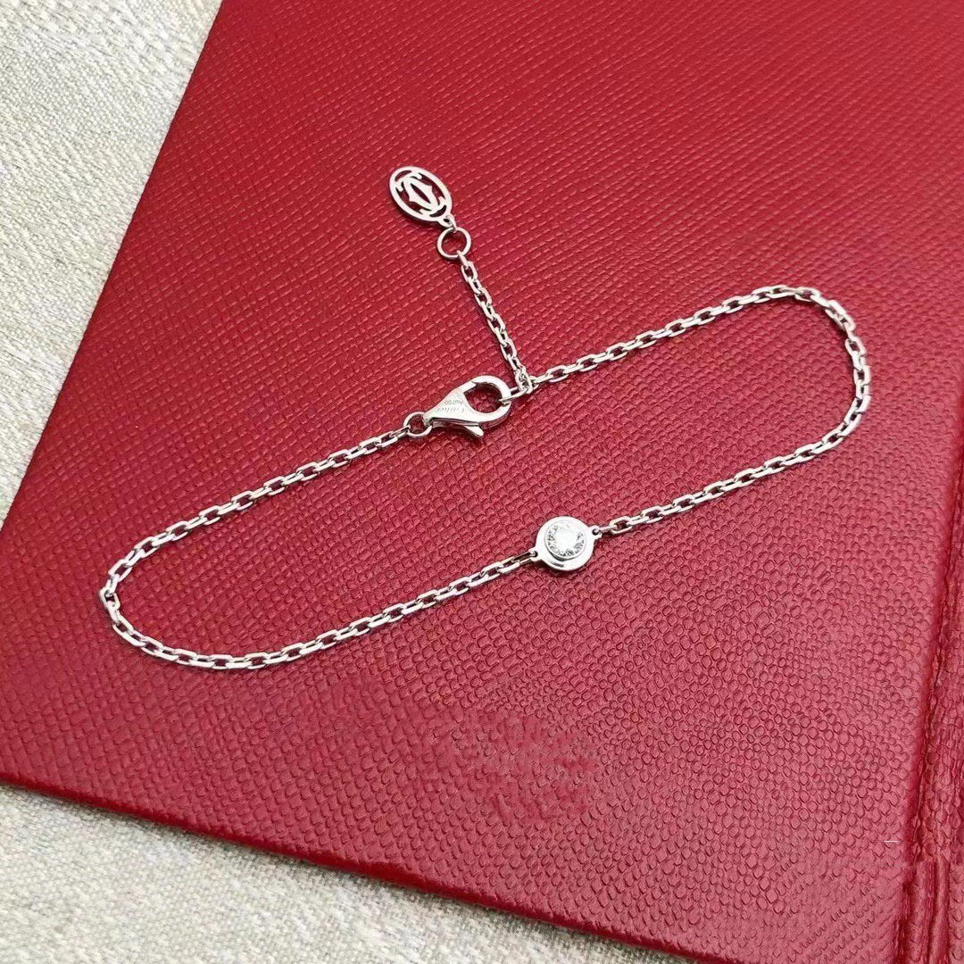 [Elowen jewelsry ]DAMOUR DIAMOND LINK BRACELET