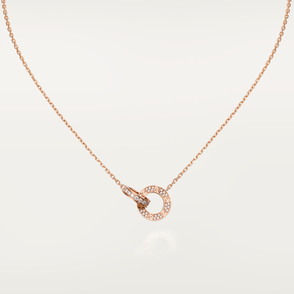{"Elowen jewelsry": "Elowen ジュエリー", "LOVE 7.6MM NECKLACE ROSE GOLD AND SILVER FULL DIAMOND": "LOVE 7.6MM ネックレス ローズゴールド＆シルバー フルダイヤモンド"}