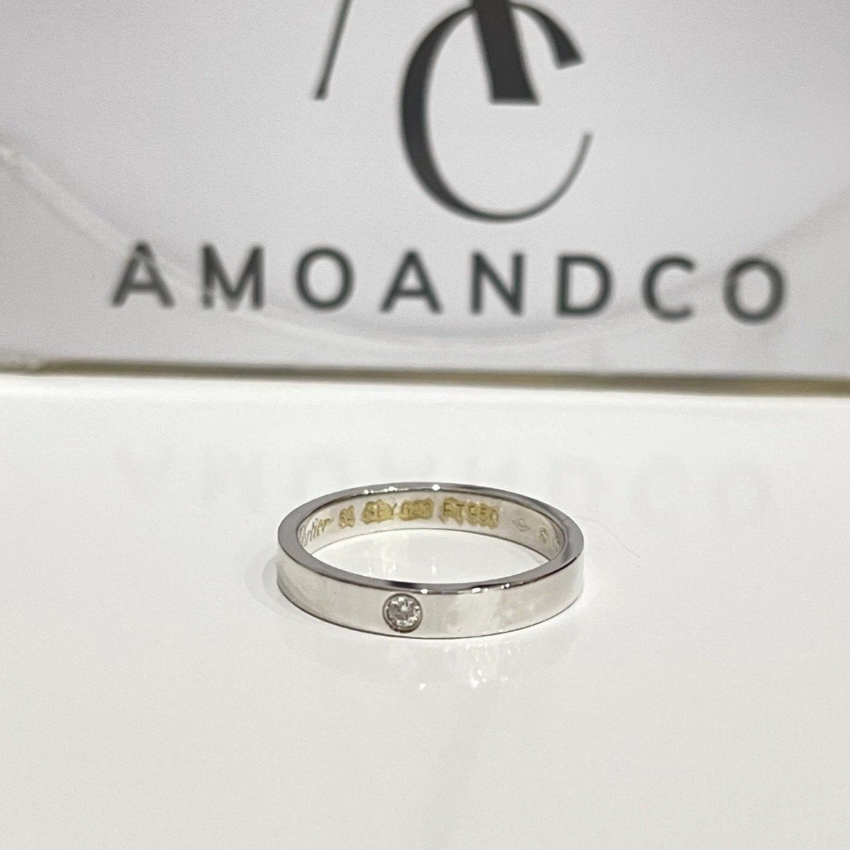 [Elowen Schmuck] LOVE RING 4MM 1 DIAMANT