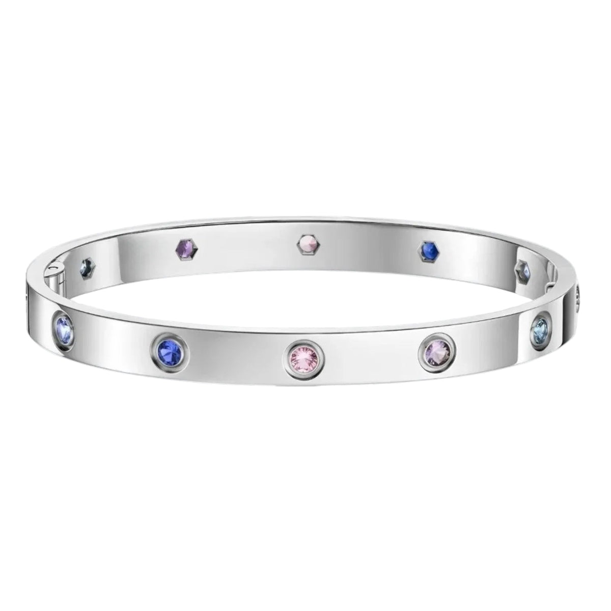 [Elowen jewelsry]CLASSIC 6.1MM LOVEブレスレット 10ダイヤモンド マルチカラー