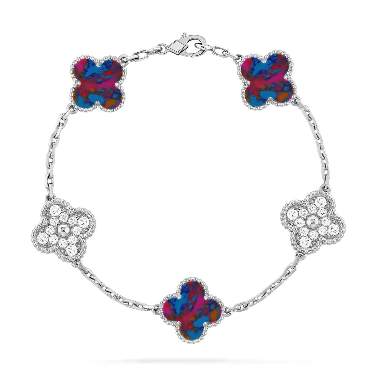{
"Elowen jewelsry ": "Elowen Schmuck ",
"CLOVER 5 MOTIF COLOR GEMSTONES BRACELET COLLECTION": "KLEEBLATT 5-MOTIV EDELSTEIN-ARMBAND KOLLEKTION"
}