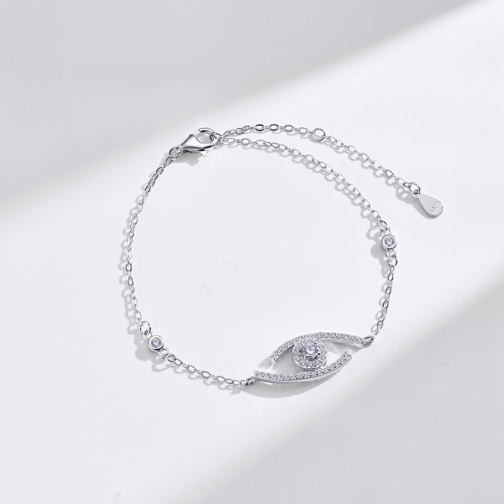 [Elowen jewelsry]Lucky Eye Pave-Set Diamond Bracelet